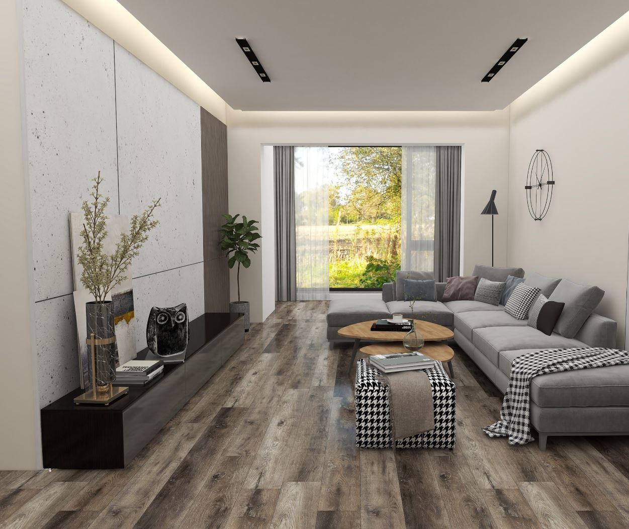 Sahara Sand - 9" Wide - 8mm Luxury Waterproof SPC Flooring