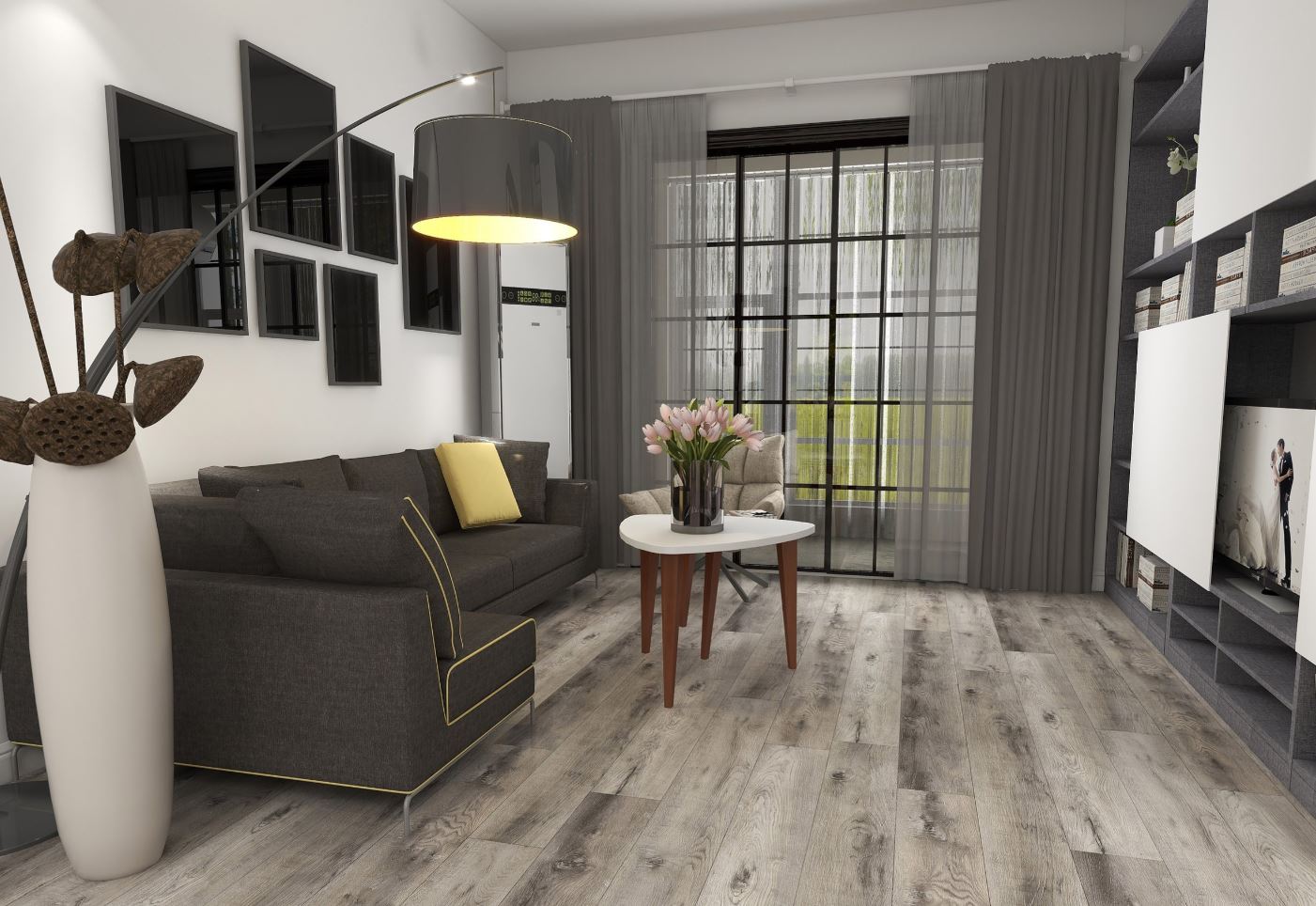 Morning Frost - 9" Wide - 8mm Luxury Waterproof SPC Flooring