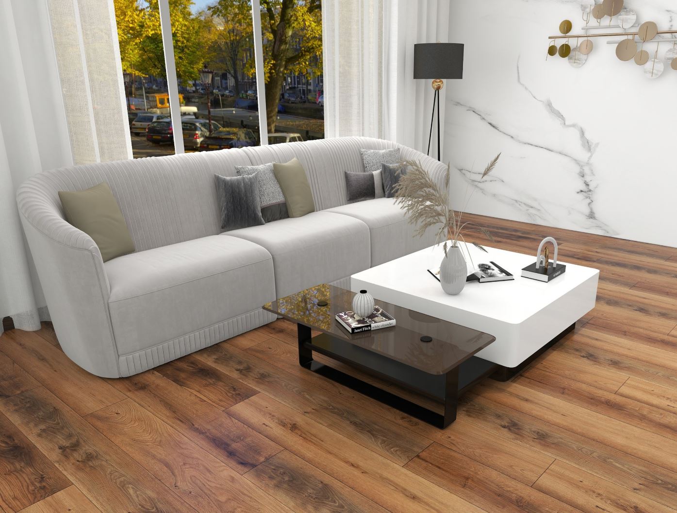 Nordic Field - 9" Wide - 8mm Luxury Waterproof SPC Flooring