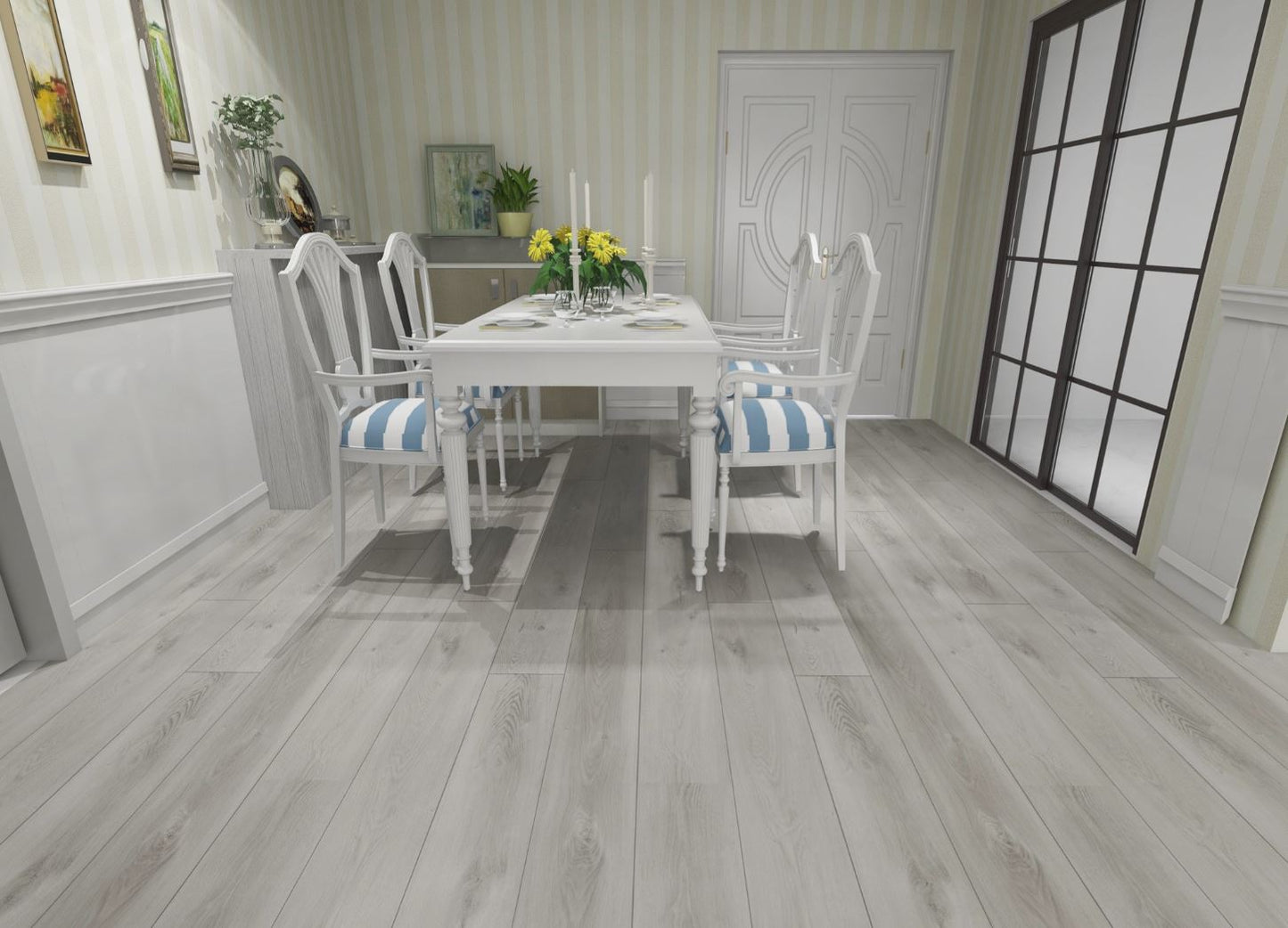 Sierra Mist - 9" Wide - 8mm Luxury Waterproof SPC Flooring