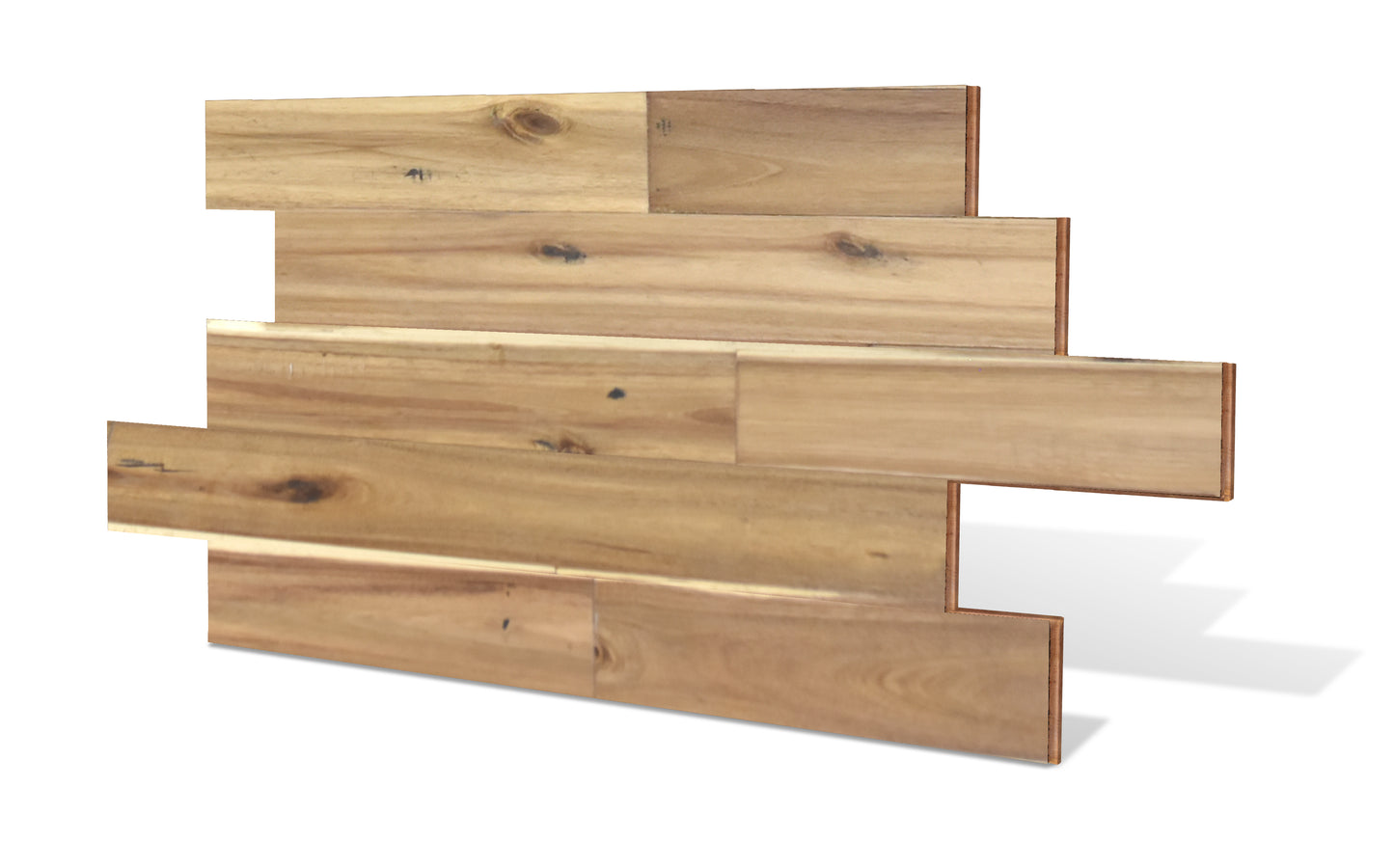 Natural - 5/8" Solid Acacia